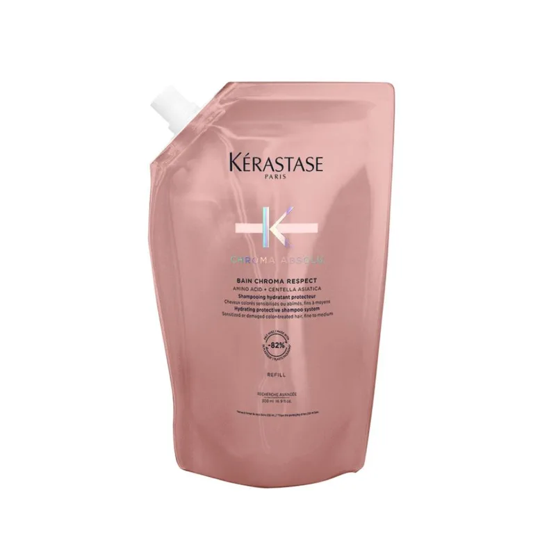 Chroma Absolu Bain Chroma Respect Refill Pouch – Kérastase